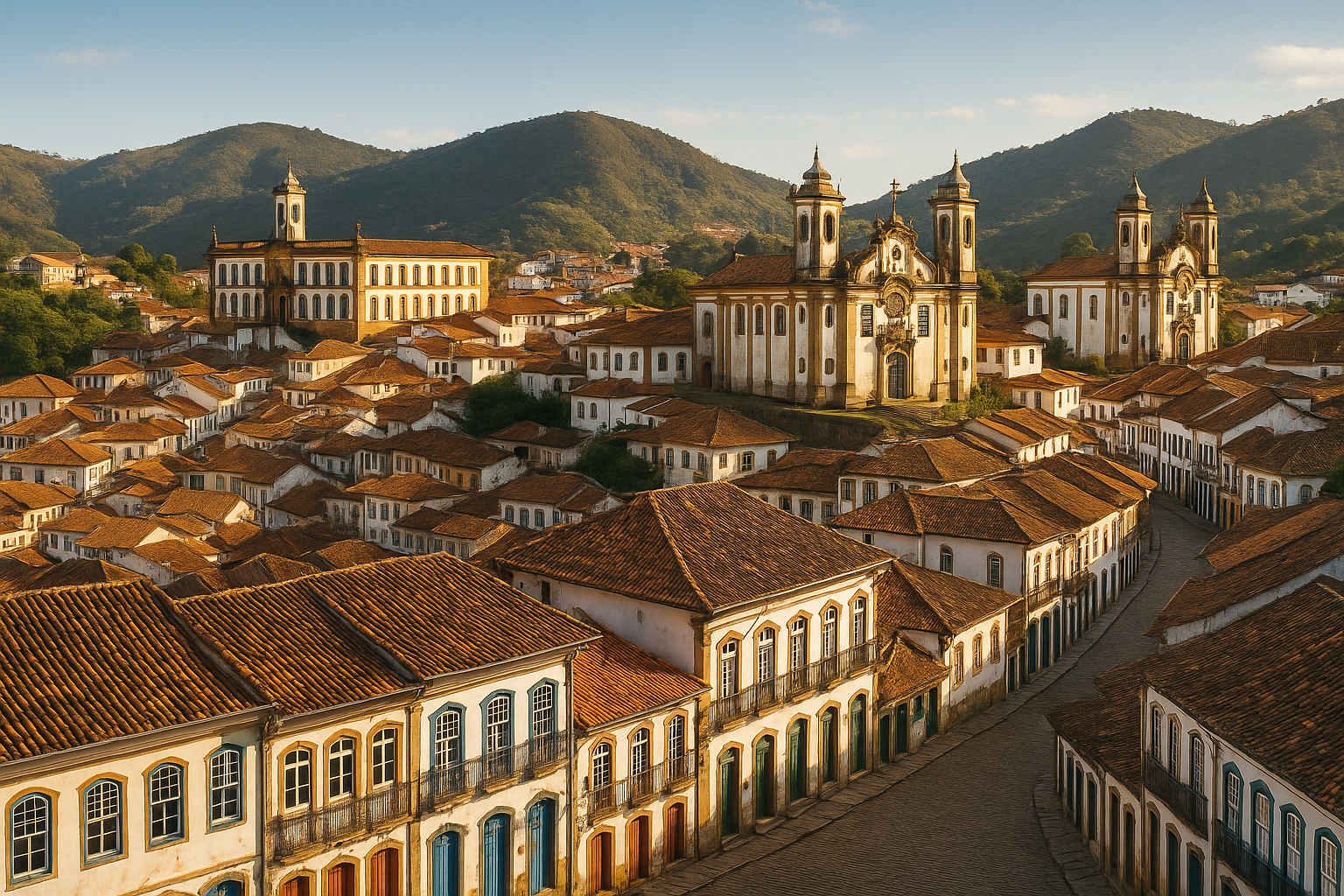 Nos primeiros passos pelas ruas de Ouro Preto, você já percebe como cada esquina carrega uma história.